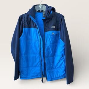 The North Face Boys XL 18/20 Full Zip Jacket Fleece Windbreaker Casual
